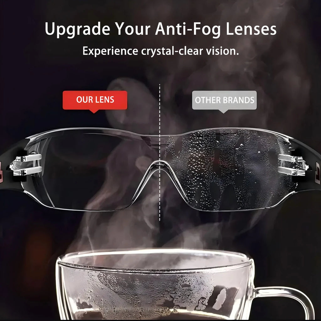 VOPHA HM11 Safety Goggles – Anti-Fog, Windproof, UV Protection Safety Goggles Qst