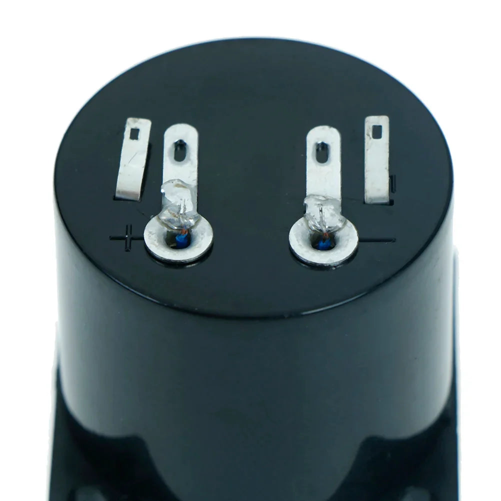 VU Panel Meter 35mm Backlit Audio Level Amp 6-12V Warm Bulb VU Panel Meter Qme