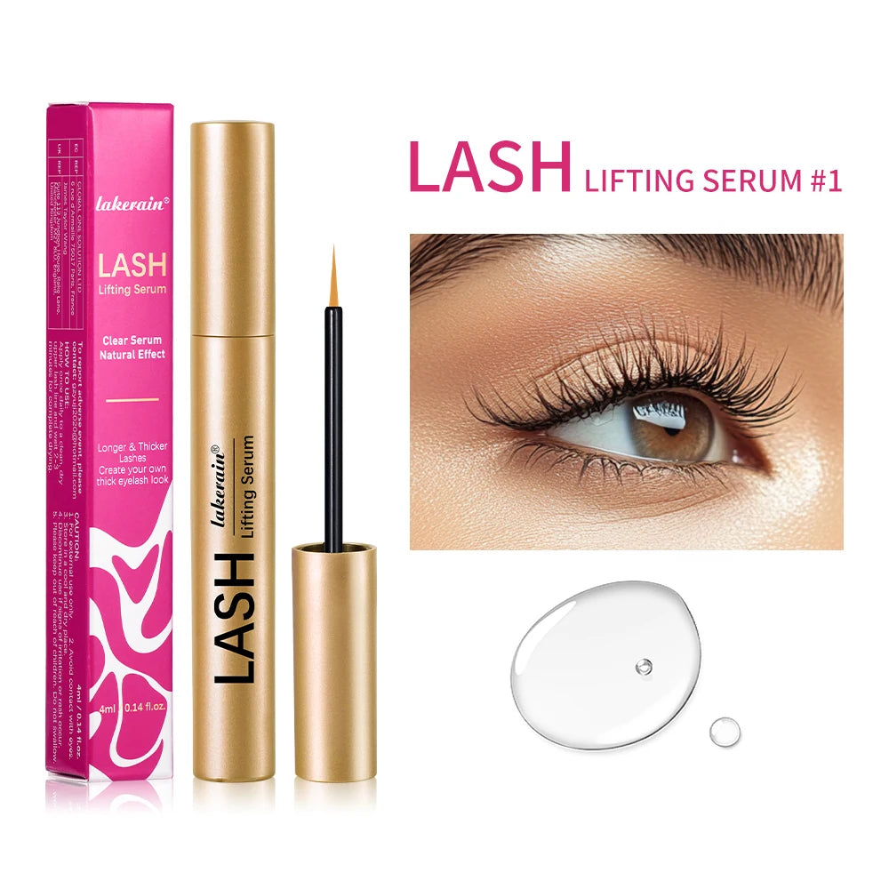 Lakerain Eyelash Serum – Lengthening, Curling & Nourishing Lashes Eyelash Growth Serum Qst 01