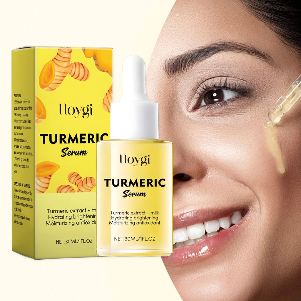Hoygi Turmeric Face Serum – Even Skin Tone & Pore Minimizer Turmeric Face Serum Qst