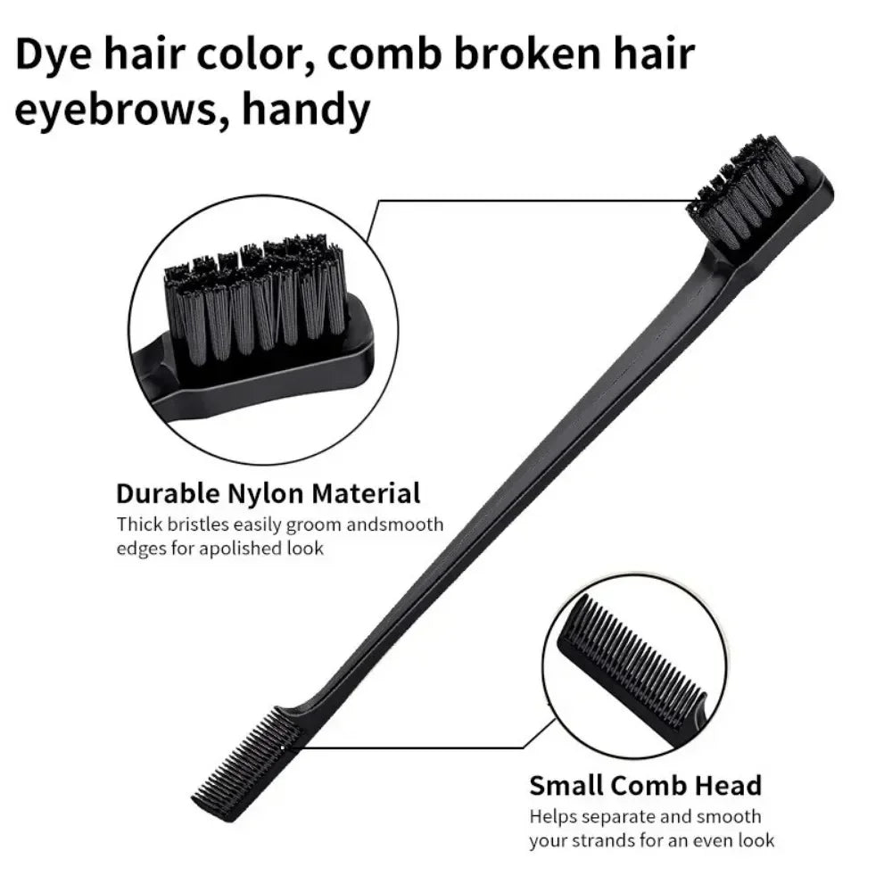 Slick Back Hair Brush & Bristle Teasing Comb for Women Hair Brush Comb Qme