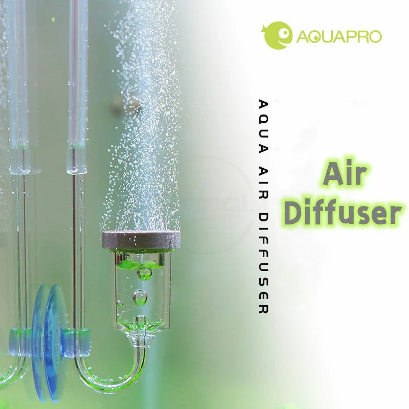 Aquapro Aquarium Air Diffuser Bubble Atomizer Stone & Check Valve Aquarium Air Diffuser Qme