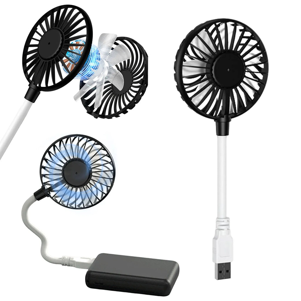 Mini USB Fan 360° Adjustable Portable Fan for Laptop & Desk Portable USB Fan Qme