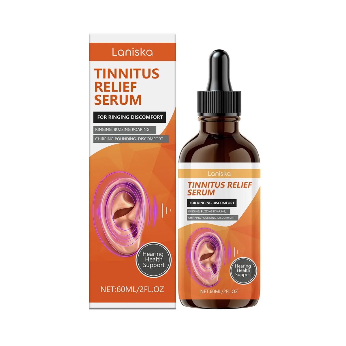 Ear Canal Care Essence – Gentle Moisturizing Ear Drops Ear Care Essence Qst 60ml boxed