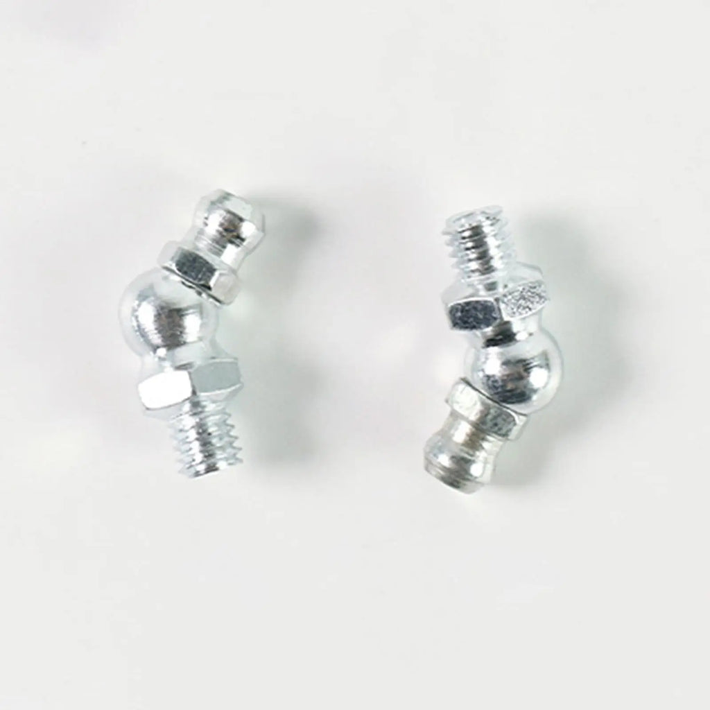 90° Metric Grease Fittings Elbow Hydraulic Nipples 10-Pack Grease Fittings Kit Qme