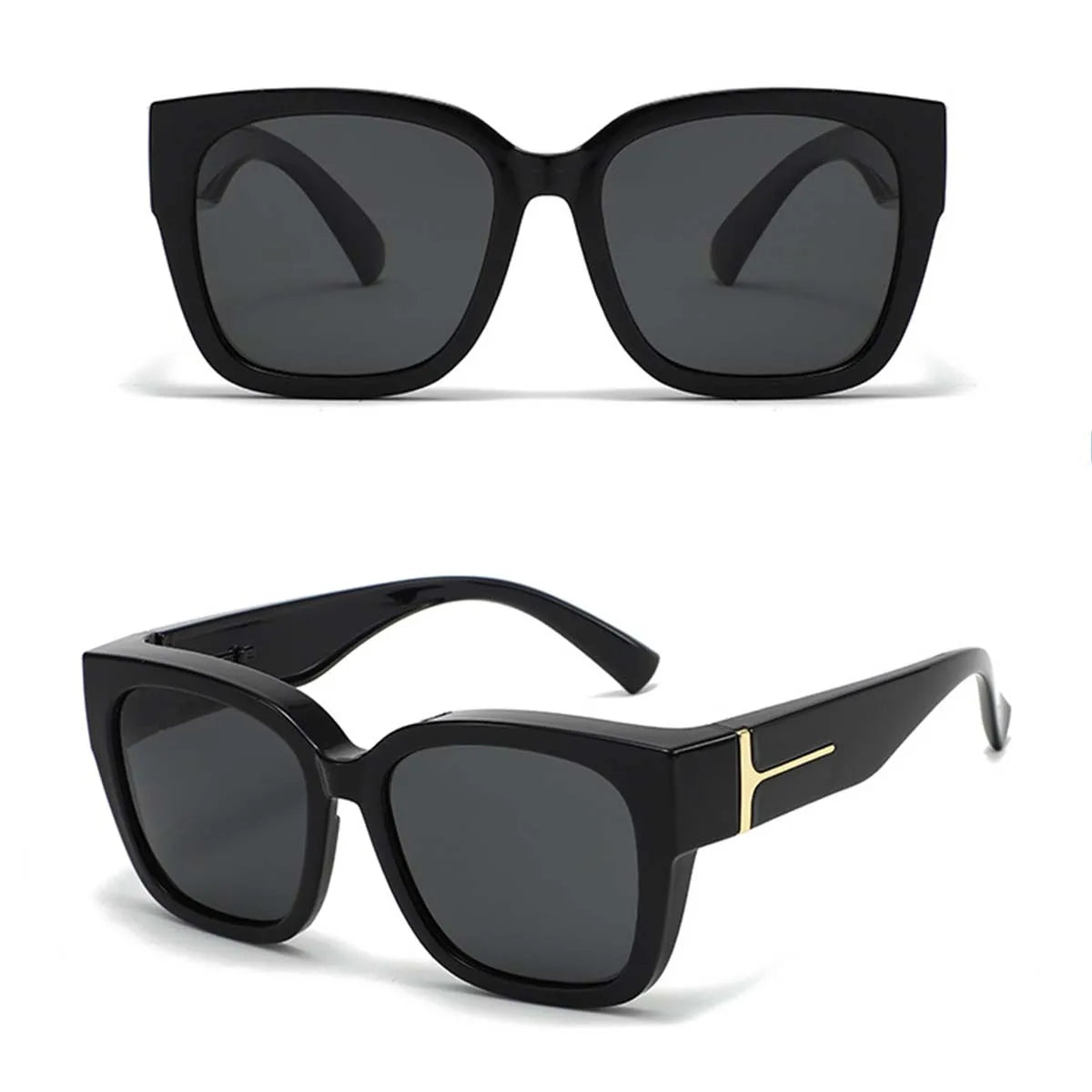 VOPHA Fitover Wraparound Sunglasses UV400 – Wear Over Glasses Fitover Sunglasses Qst