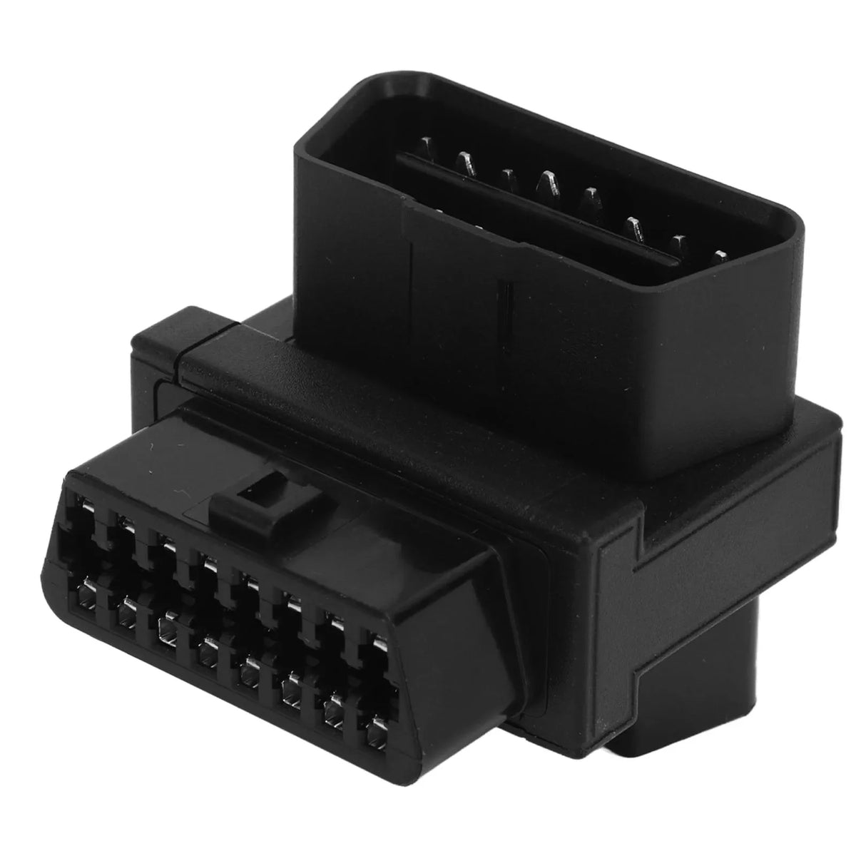 OBD2 Splitter Adapter – 16 Pin Male to 2 Female Converter OBD2 Splitter Adapter Qme black