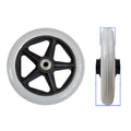 Wheelchair Front Caster Wheels – Small Cart Rollers PVC Wheelchair Caster Wheels Qme Default Title