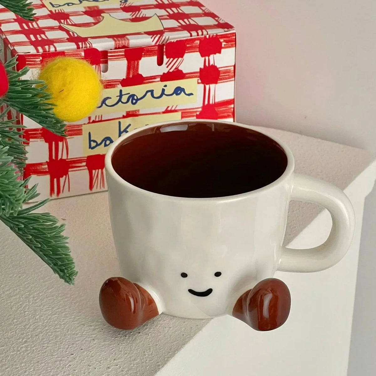 Funny Ceramic Coffee Mug – Cute Tea Cup for Home & Office Ceramic Coffee Mug Qme