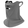 Cycling Face & Neck Sun Mask – Lightweight Breathable Cover Cycling Sun Mask Qme Dark Grey