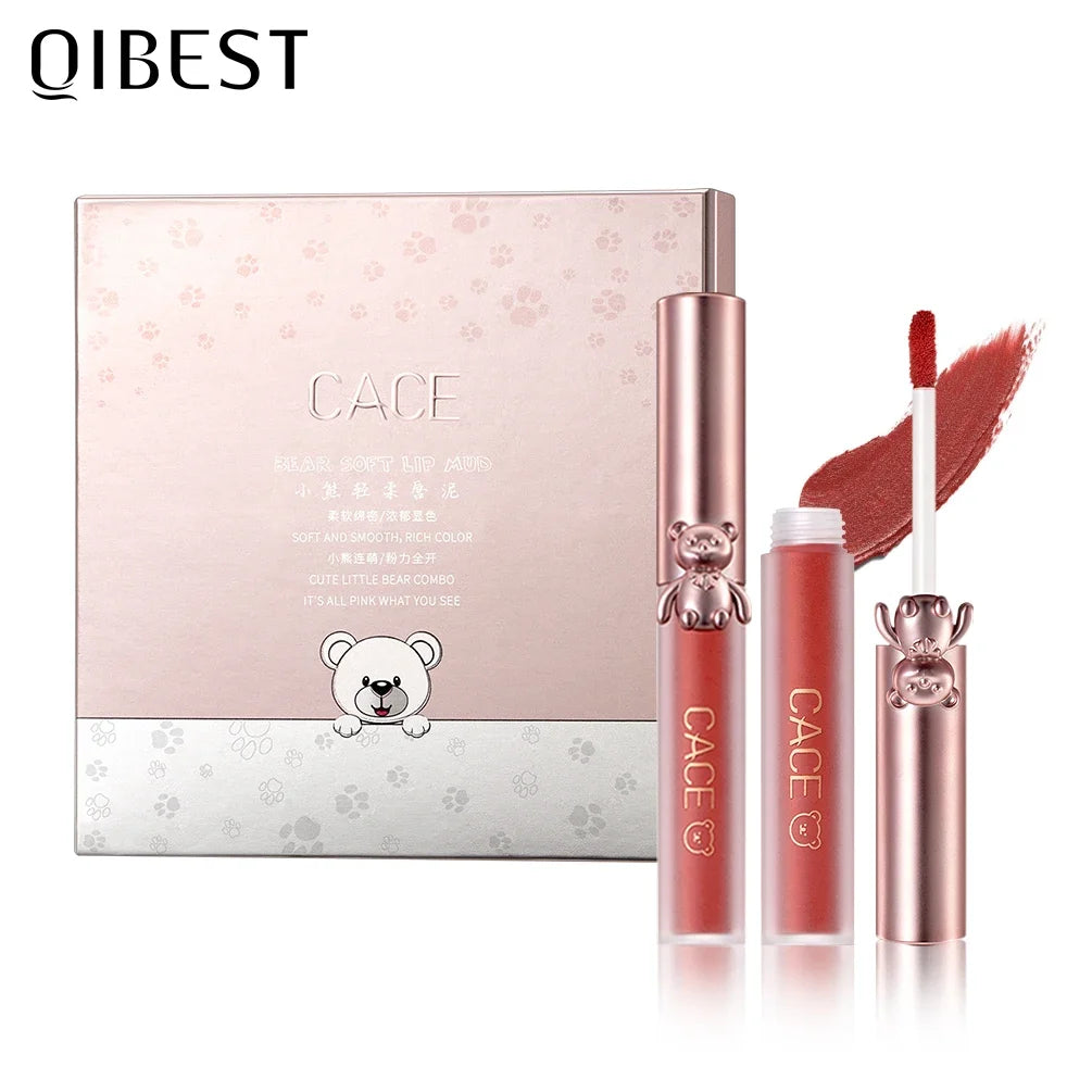 CACE Matte Liquid Lipstick – Waterproof Long-Lasting Lip Gloss Matte Liquid Lipstick Qme