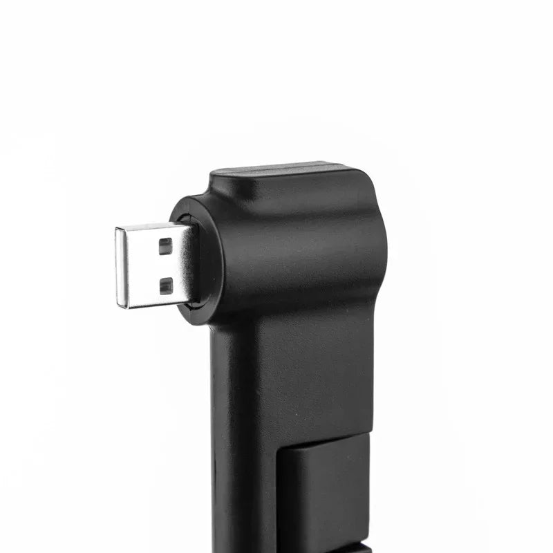 4-Port USB 2.0 Hub Splitter – Rotatable Pipe Design | Qme USB Hub Splitter Qme