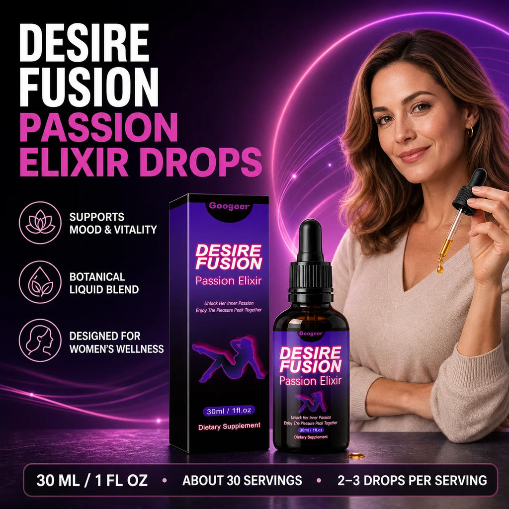 Googeer Passion Elixir Drops 30ml – Herbal Botanical Blend Herbal Wellness Drops Qst