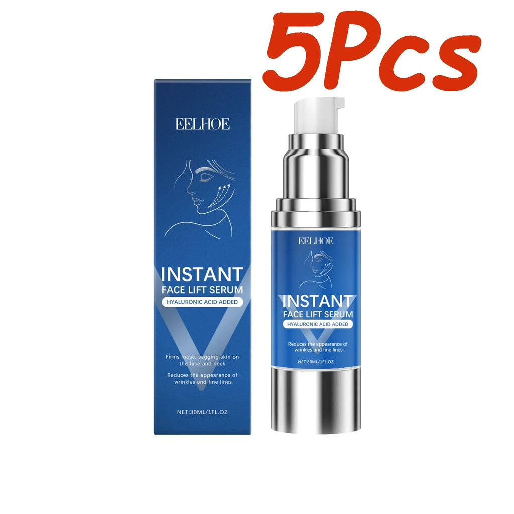 Instant Face Lifting Firming Serum | Deep Moisturizing | Qme Face Lifting Serum Qme 5 x 30ml Boxed