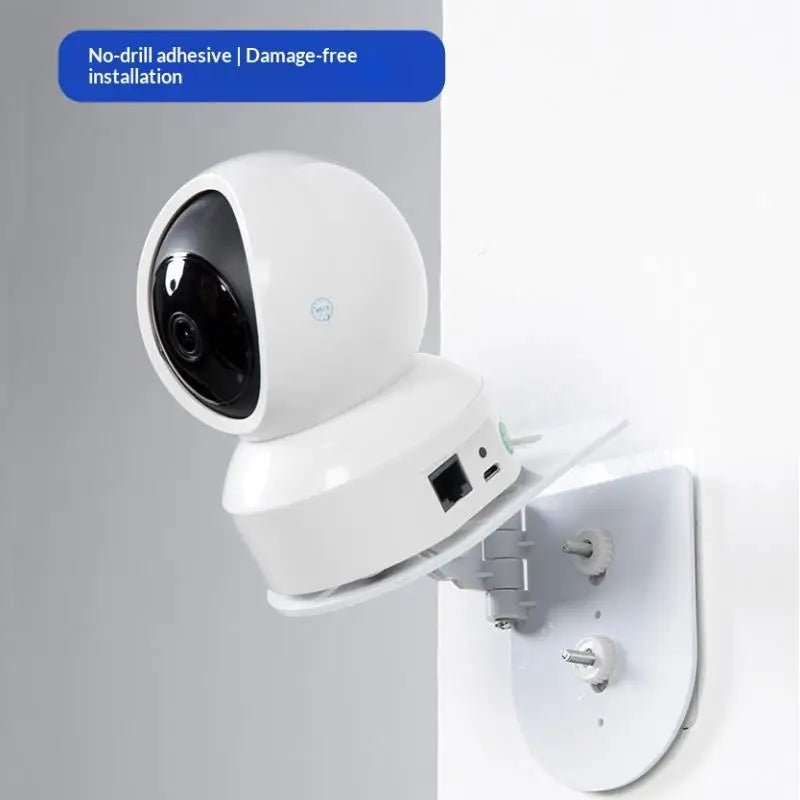L-Shape Wall Mount Camera Bracket Glue Base PTZ | Acrylic Camera Wall Bracket Qme