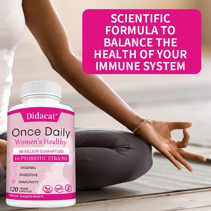 Women's Probiotic & Prebiotic Supplement – 50 Billion CFU Probiotic Supplement Qst