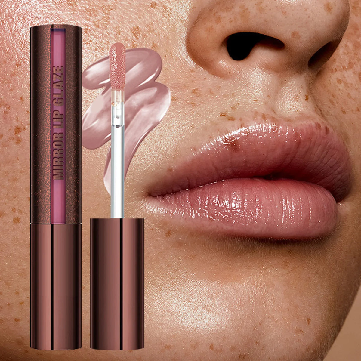 Jelly Lip Glaze Glass Oil – Lightweight Non-Stick Lip Gloss Lip Gloss Qme