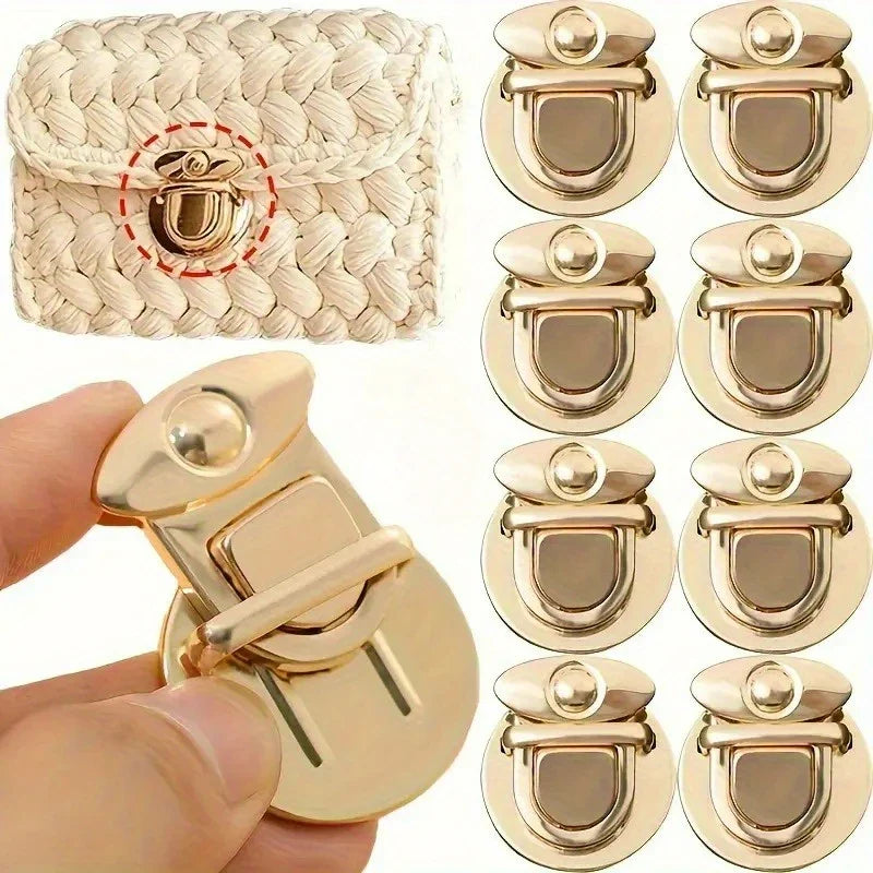 Metal Buckles for DIY Handbags, Wallets & Crafts – 4 Colors Craft Hardware Buckles Qme