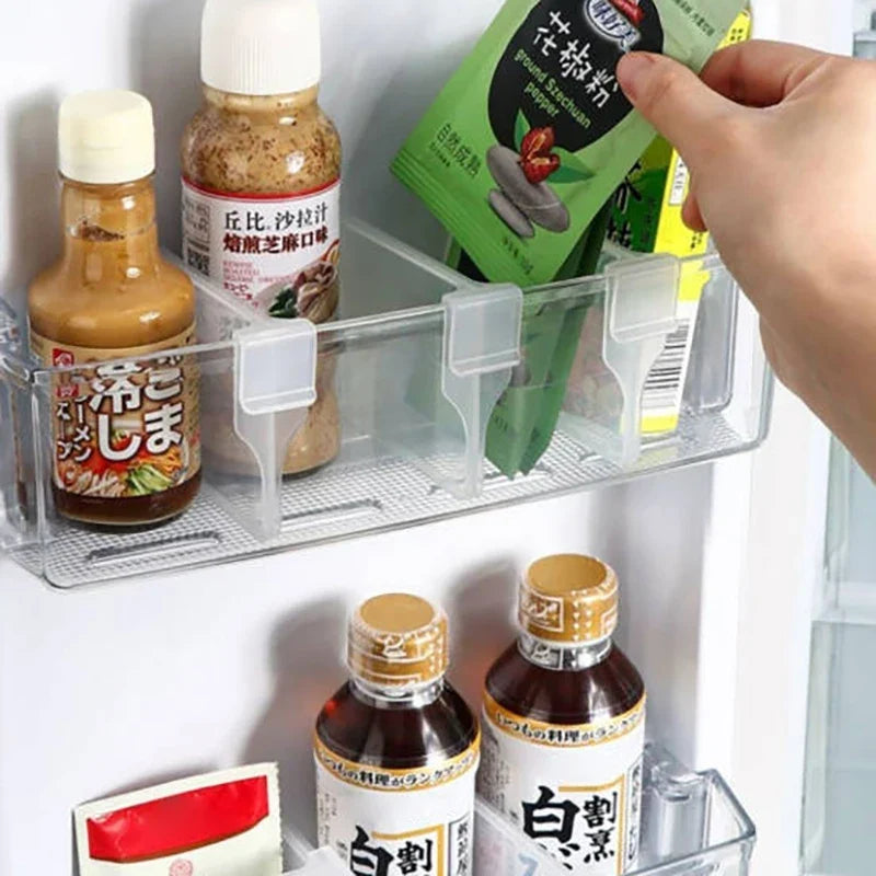 Adjustable Refrigerator Organizer Dividers Set of 10 | Fridge Refrigerator Organizer Qme