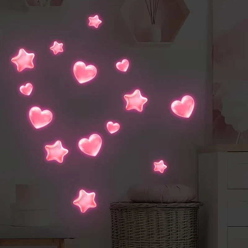 Glow-in-the-Dark Turtle Bathroom Wall Stickers – Waterproof Wall Stickers Qme