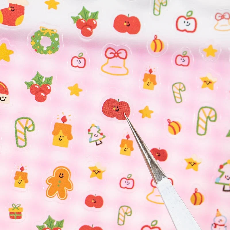 32-Sheet Cute Cartoon Sticker Book – DIY Diary & Scrapbook Sticker Book Qme