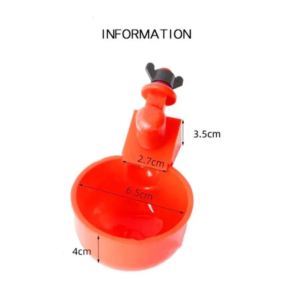 Automatic Poultry Water Dispenser for Chickens, Geese & Quail Poultry Water Dispenser Qme