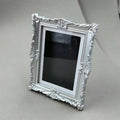 3D Resin Magnetic Photo Frame – Decorative Desktop Display Decorative Photo Frame Qme silvery