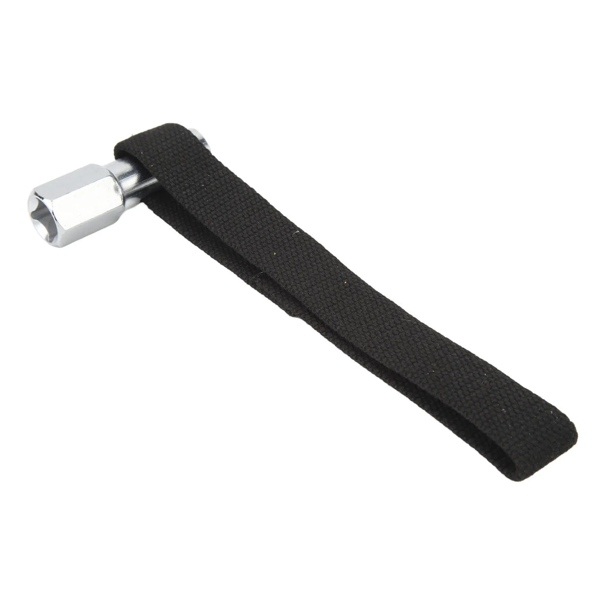 Belt Oil Filter Strap Wrench 1/2in Drive – Fits Up to 120mm Oil Filter Wrench Qst black