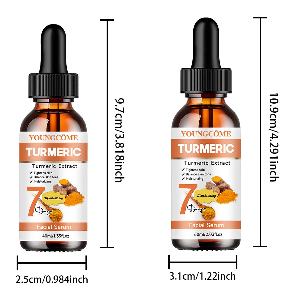 YOUNGCOME Turmeric Facial Essence – Brightening Face Serum Brightening Face Serum Qst 60ml