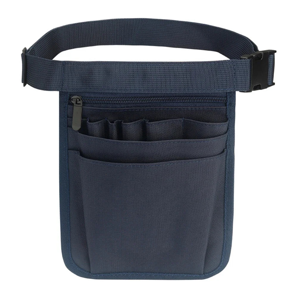 Oxford Cloth Tool Waist Bag – Adjustable Multi-Pocket Organizer Tool Waist Bag Qme