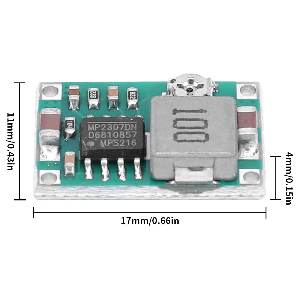 DC Buck Converter 4.75V–23V Step-Down Power Supply Module DC Buck Converter Module Qme
