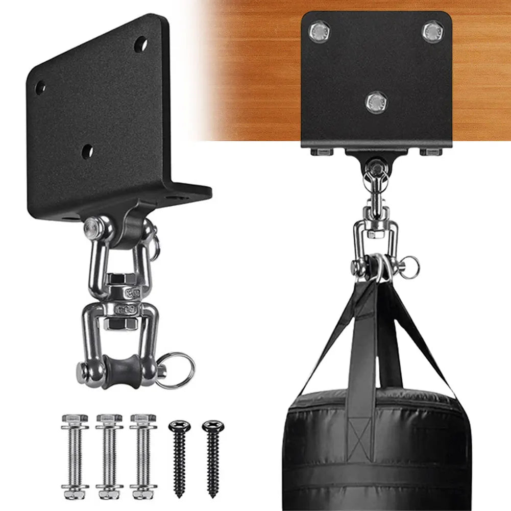 Punching Bag Ceiling Mount – 360° Swivel Heavy Bag Hanger Heavy Bag Ceiling Mount Qme