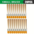 Small Wood Board Brush – Oil Painting & Dust Removal Cleaner Cleaning Brush Qme yellow