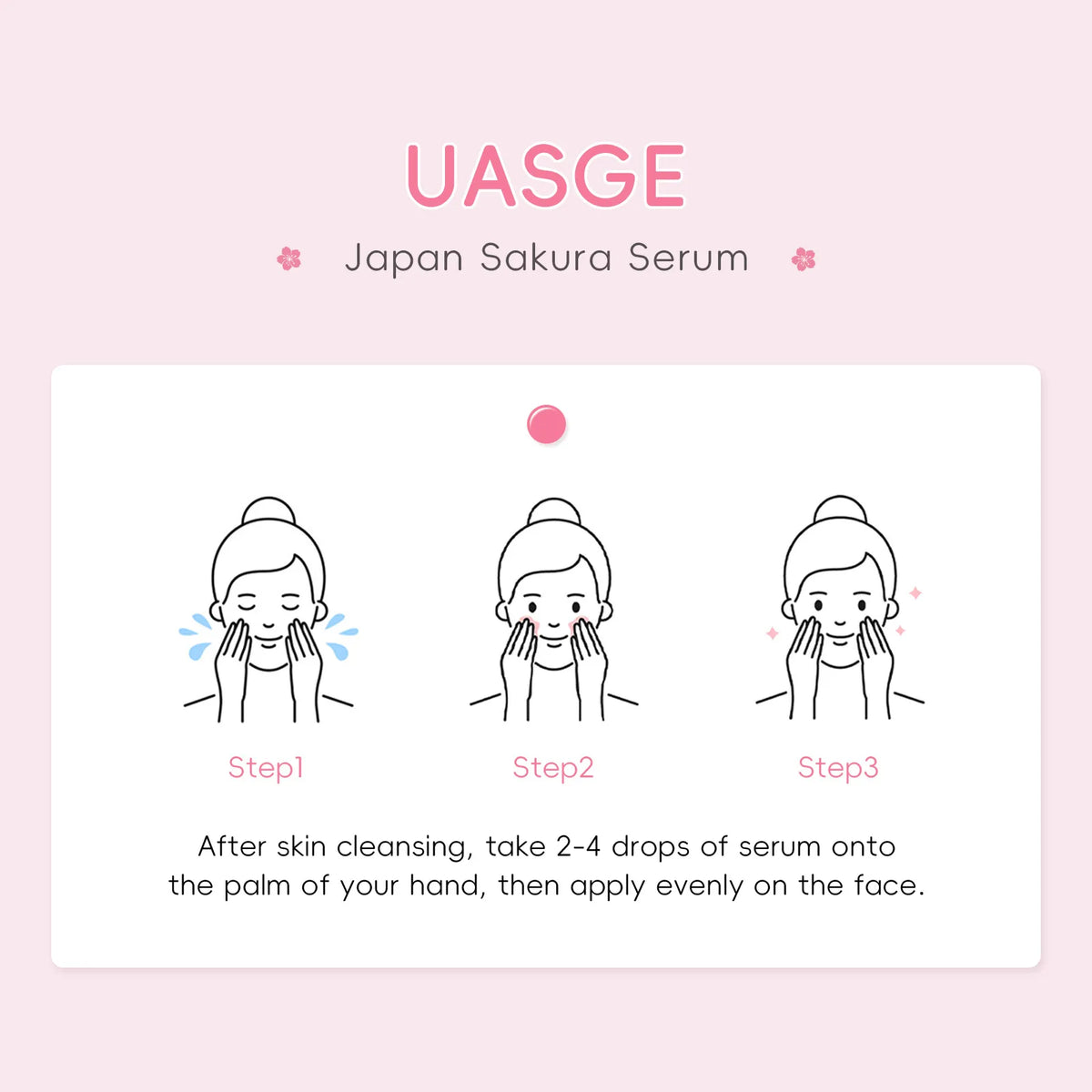 Sakura Whitening Face Serum – Brighten & Tighten Pores Brightening Face Serum Qst
