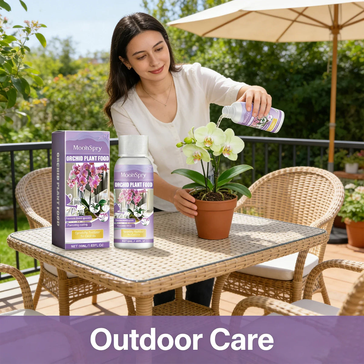 Orchid Growth Agent – Root & Flowering Booster Nutrient Orchid Fertilizer Spray Qme