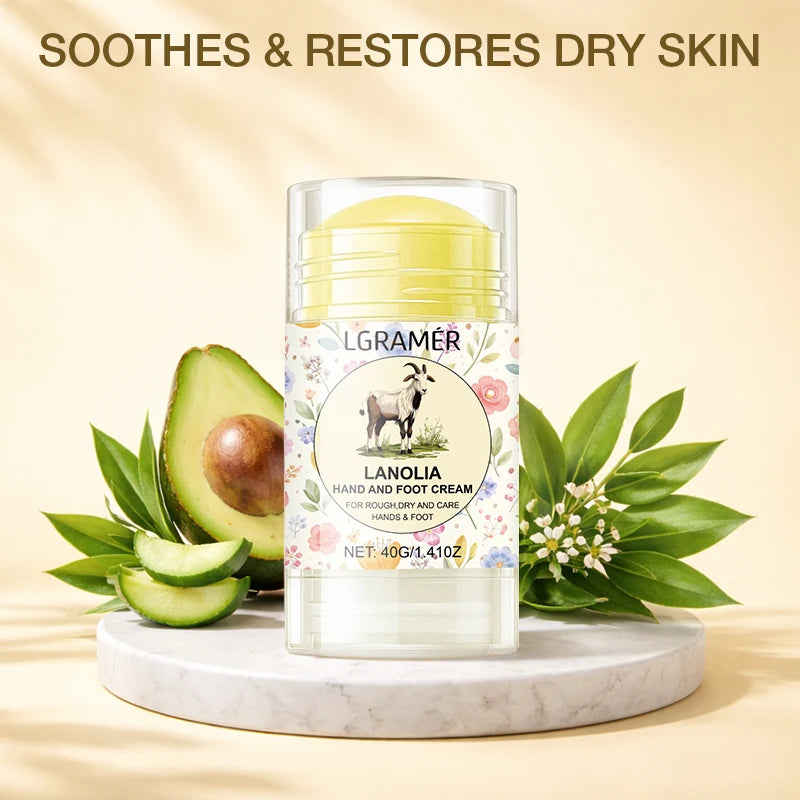 YOUNGCOME Lanolin Hand & Foot Cream – Deep Moisturizing Hand & Foot Cream Qst