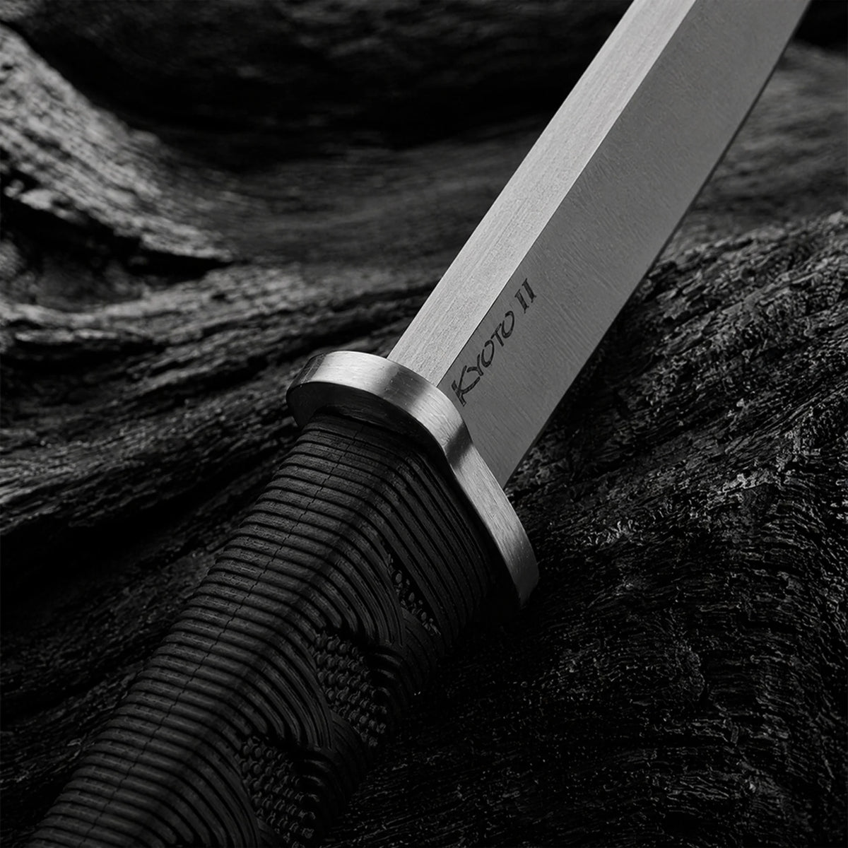 Portable Camping Knife – Steel Blade & Rubber Handle Outdoor Tool Camping Knife Qst