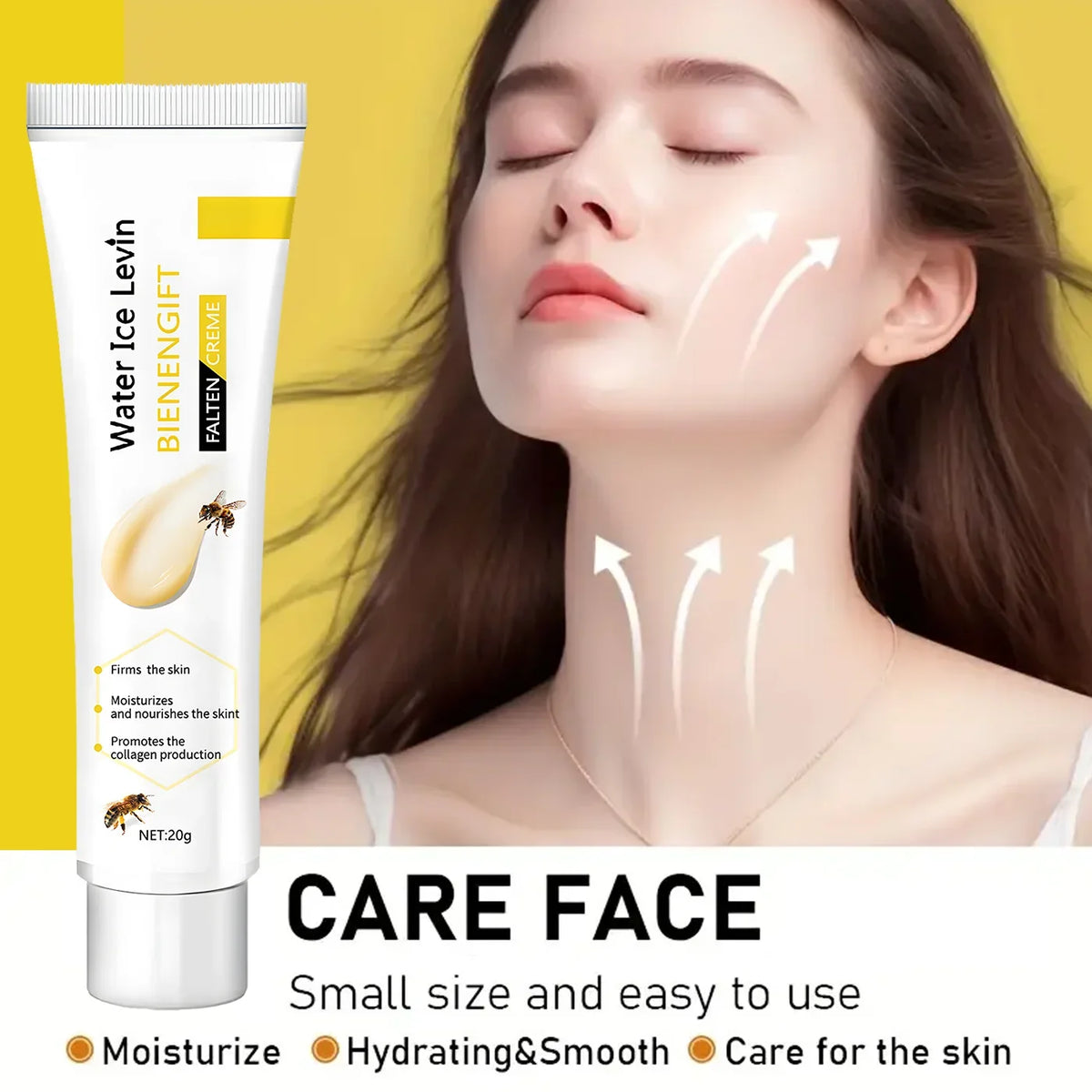Bee Venom Face & Neck Firming Cream – Lift & Tighten Firming Face Cream Qme