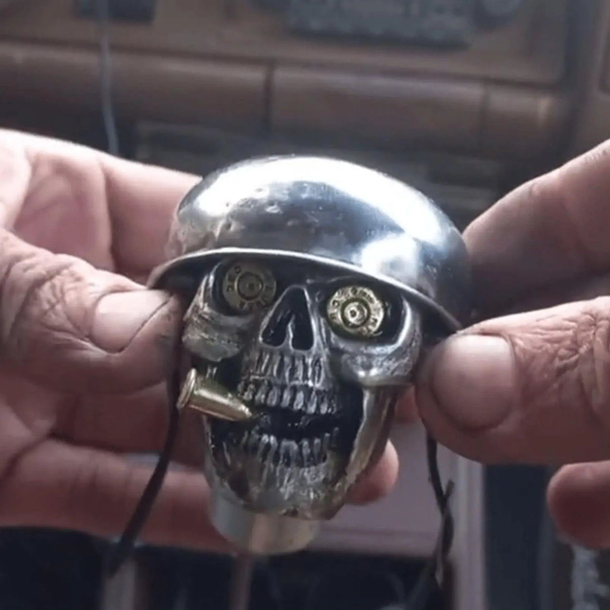 Skull Gear Shift Knob Cover | Skeleton Car Shifter Accessory Gear Shift Cover Qme