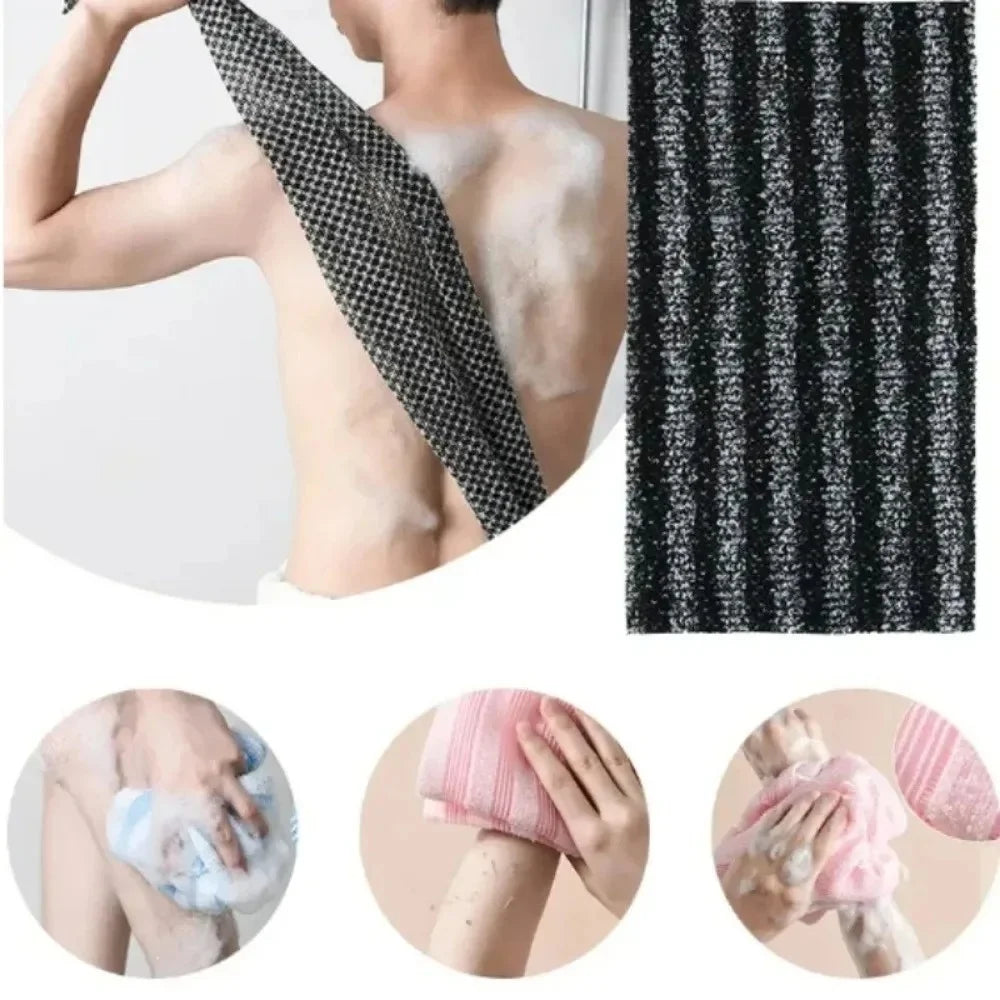 Antibacterial Exfoliating Bath Towel – Rich Foam Shower Cloth Exfoliating Shower Cloth Qme