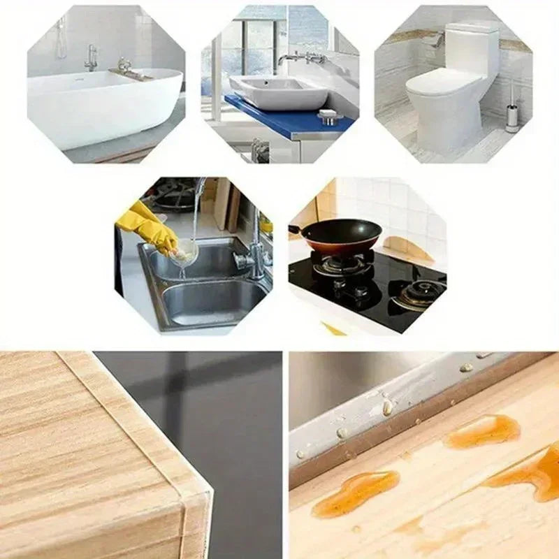 Waterproof Stain-Resistant Nano Tape – Seal Pools & Kitchens Waterproof Sealing Tape Qme