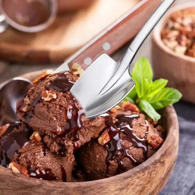 Stainless Steel Shovel Spoon – Coffee, Tea & Dessert Cutlery Dessert Spoon Qme