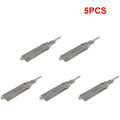 2-in-1 Stainless Steel Key Decoder Hook & Pickup Tool Locksmith Hand Tool Qme 5PCS