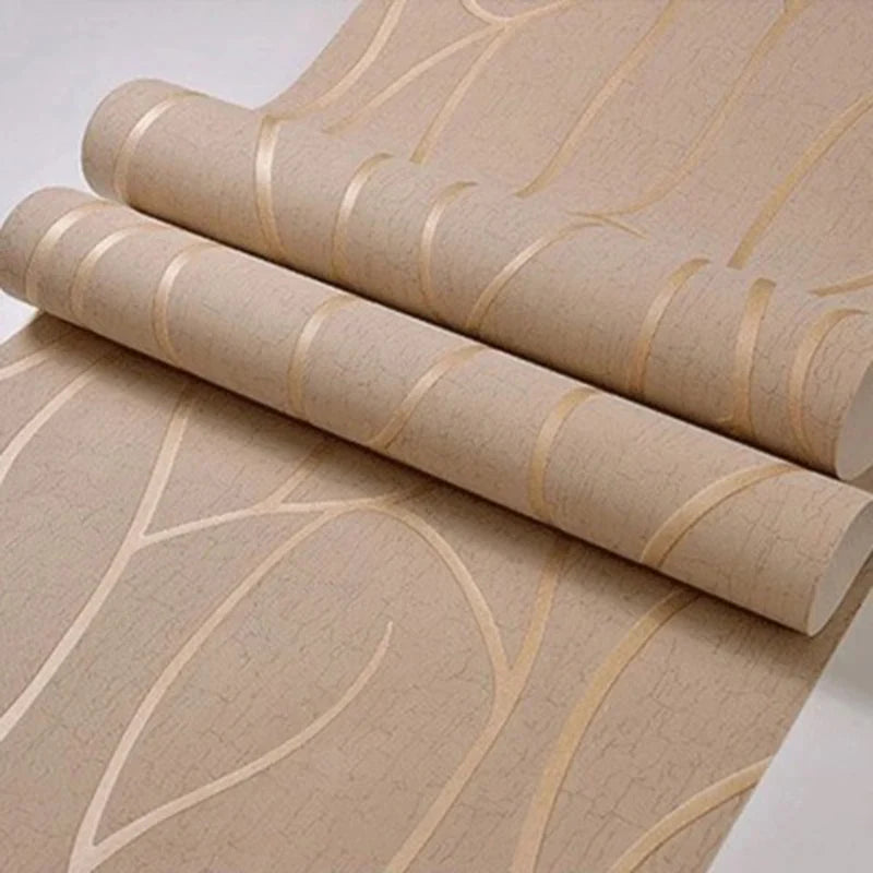 3D European Non-Woven Wallpaper | TV Background Wall Décor 3D Wall Wallpaper Qme