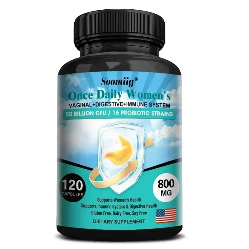 ZENVITALIZE Women's Probiotics 50 Billion CFU – 16 Strains Probiotic Supplement Qst 120 count-1 bottle