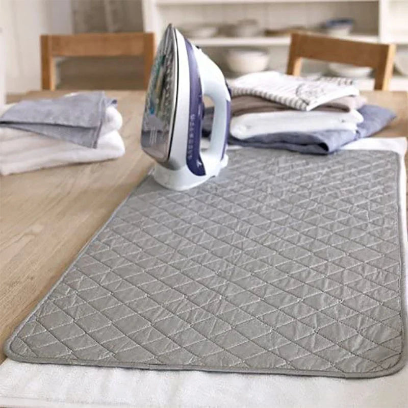 Portable Table Ironing Mat – Travel Clothes Press Pad Ironing Mat Qme