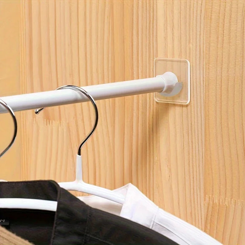 Punch-Free Adhesive Wall Hook Key Rack – No-Drill Door Hook Adhesive Wall Hook Qme