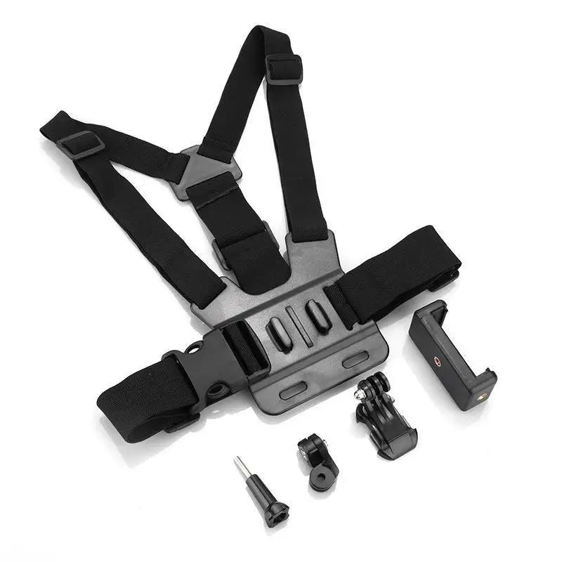 Adjustable Chest Phone Mount Harness for Vlogging Chest Phone Mount Qme