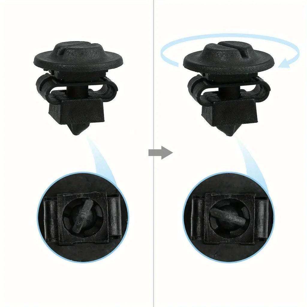 Engine Hood Floor Panel Lower Cover Clamp Screw Accessory Auto Panel Clamp Qme