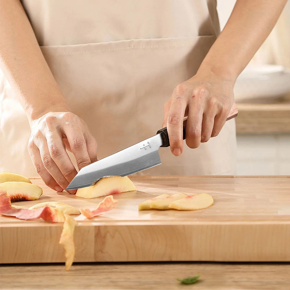 SHENGSHARP 5" Japanese Composite Steel Kitchen Utility Knife Kitchen Utility Knife Qst